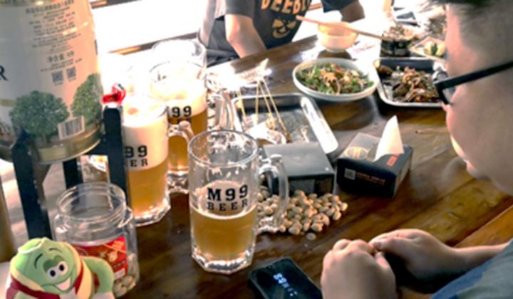 Cheers to American Pistachios and M99 Craft Beer