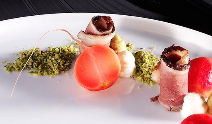 Duck Prosciutto with American Pistachios 