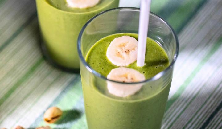 Pistachio Banana Smoothie